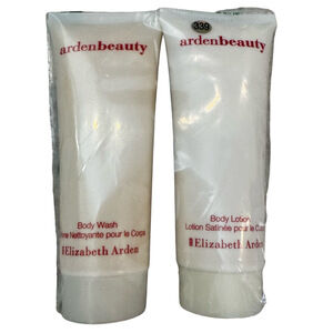 Arden Beauty body wash and lotion